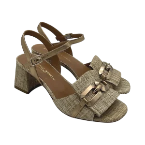 Sandalo donna GIANMARCO SORELLI Naturale - 2180 Romy -