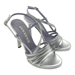 Sandalo donna ALBANO Metallizzato Argento - 5081 -