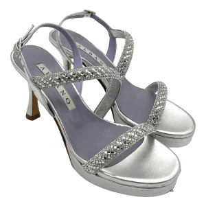 Sandalo donna ALBANO Metallizzato Argento - 5231 -