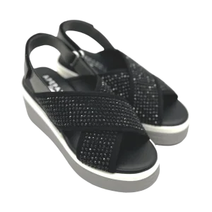 Sandalo donna Apepazza Black  - Belle -