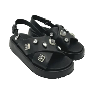 Sandalo donna Apepazza Black  - Carina -
