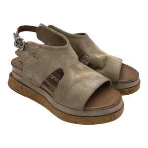 Sandalo in pelle zeppa donna As98 Lagos Cartoon  - A15051 -