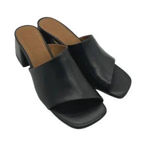 Sandalo pelle Zoe Nero  - Ibague 02 -