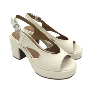 Sandalo pelle donna GIANMARCO SORELLI Milk -3020 Jane-