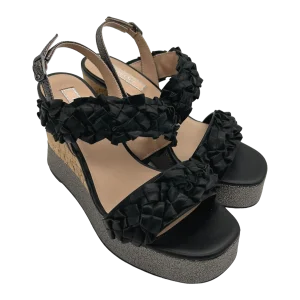 Sandalo zeppa LIUJO Black  - Karen 02 -