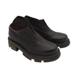 Scarpa pelle donna AS98 Ebano - A94131 -
