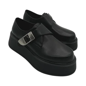 Scarpa pelle donna BRUNO PREMI Nero -BM6003X-