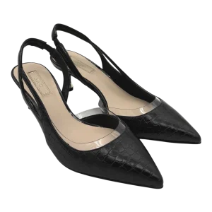 Sling Back in pelle LIUJO Black - Deva 09 -