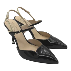Sling Back in pelle LIUJO Black - Demi 13 -