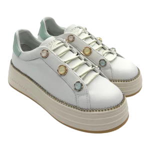 Sneakers donna Apepazza White Aqua -Lifty 24-