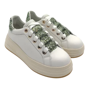 Sneakers donna Apepazza White Green -Lifty 28-