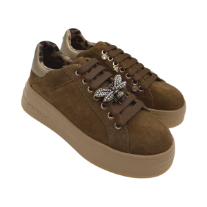 Sneakers donna Apepazza Cognac  -Lilla-