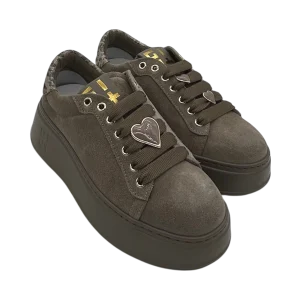 Sneakers camoscio donna GIO+ Tortora - PIA 430A -