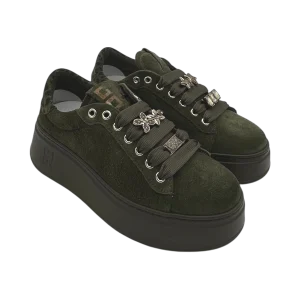 Sneakers camoscio donna GIO+ Green - PIA 402A -