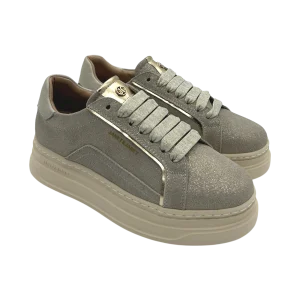 Sneakers pelle donna Janet & Janet Beige -J430-