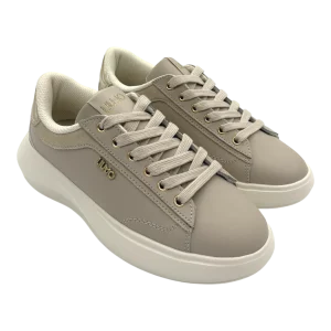Sneakers pelle LIUJO Beige -Casper 01-