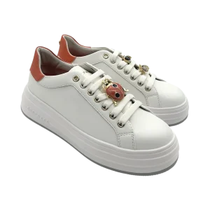 Sneakers donna Apepazza White Red -Lea-