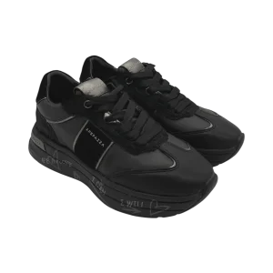 Sneakers donna Apepazza Total Black -Melissa-