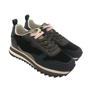 Sneakers donna Apepazza Dark Brown  - Wanda -