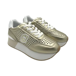 Sneakers pelle LIUJO Light Gold   - Dreamy 11 -