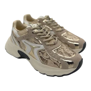 Sneakers pelle donna GIO+ combi Pizzo -Dalia 14 -
