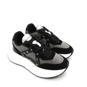 Sneakers donna Apepazza Gun Metal - Clotilde -