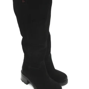 Stivale camoscio donna GIO+ Combi Velour Nero - AFRA 04A -