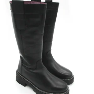 Stivale pelle donna Apepazza Black - Cassandra -
