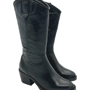 Stivale pelle donna Mjus Nero - T82301 -