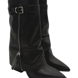 Stivale texano pelle donna Mimmù Black -M2726M10-