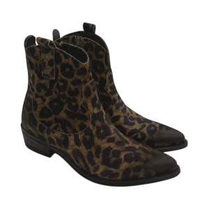 Stivaletto texano donna Mimmù Croleo bruciato -M374M8-