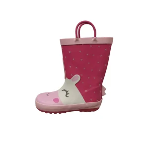 Stivaletti bambino Kids Mr.Tiggle Rain Boot Unicorno Gomma Pink R-BOOT-001-036