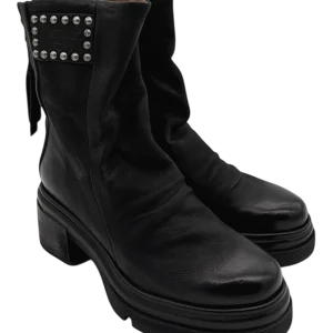 Stivaletto pelle donna AS98 Black - A89227-