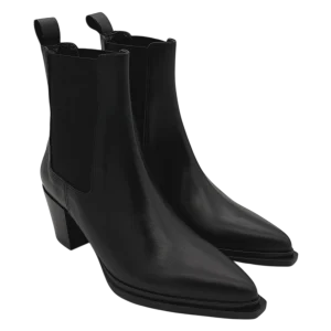 Stivaletto pelle donna BiancaDi Black - R2567VT -