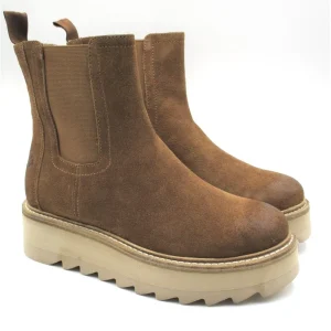 Stivaletto Cody camoscio donna Apepazza cuoio