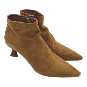 Stivaletto donna La Vitrina by Valery camoscio Cuoio - X02-7 -