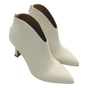 Stivaletto pelle donna ALBANO Ghiaccio - 2527 -