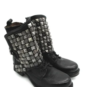 Stivaletto pelle donna AS98 Black - 259213 -