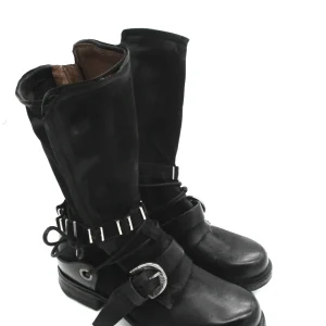Stivaletto pelle donna AS98 Black  - 259391 -