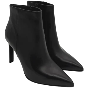 Stivaletto pelle donna Albano Nero - 3002 -
