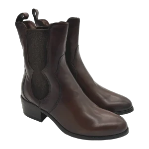Stivaletto pelle donna Mjus Castagna - L48205 -