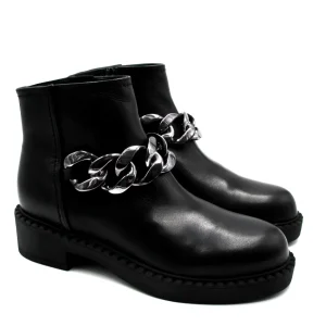 Stivaletto pelle donna Albano 2025 nero