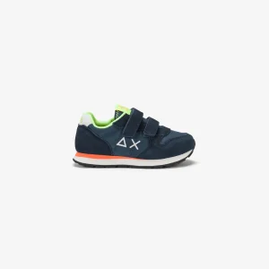 Sun68 Boy's Tom Fluo Baby Navy Blue Z35302B
