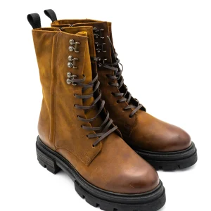 Anfibio pelle donna Mjus P31201 brandy