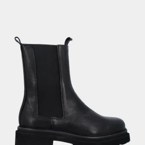 Beatles combat in vitello nero con monoblocco extra light