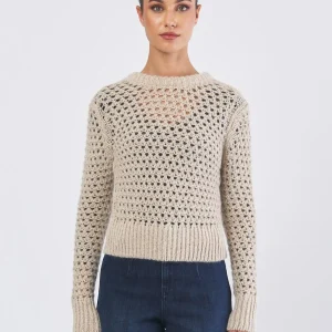 Maglia a Maniche Lunghe Metwork in Lurex