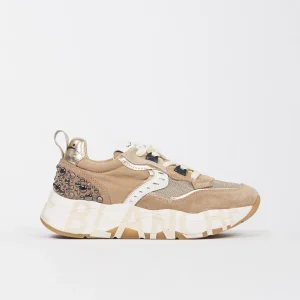 Sneaker Donna Club 105 in Pelle Scamosciata e Nylon