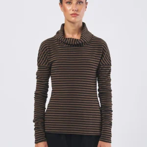 Maglia Collo Anello Jersey Viscosa Stretch
