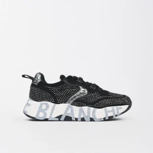 Sneaker Donna Club105 in Tessuto Tecnico e Strass