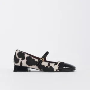 Ballerina E116/10 Nera in Vernice Lucida